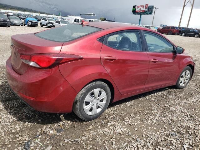 2016 Hyundai Elantra SE