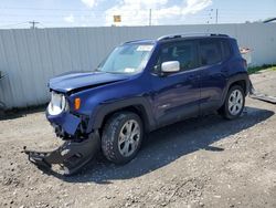 Salvage cars for sale from Copart Albany, NY: 2016 Jeep Renegade Limited