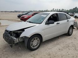Salvage cars for sale at Houston, TX auction: 2009 Ford Focus SE
