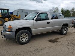 Salvage cars for sale from Copart Lyman, ME: 2007 GMC New Sierra K1500 Classic