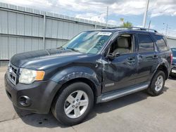 Salvage cars for sale at Littleton, CO auction: 2008 Ford Escape HEV