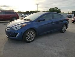 Salvage cars for sale at Wilmer, TX auction: 2015 Hyundai Elantra SE