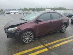 Toyota Corolla l salvage cars for sale: 2017 Toyota Corolla L