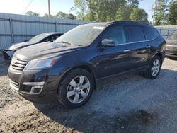 Salvage cars for sale at Gastonia, NC auction: 2017 Chevrolet Traverse LT