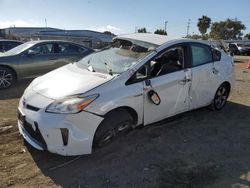 Toyota Prius salvage cars for sale: 2013 Toyota Prius