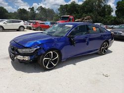 Honda Accord Sport Vehiculos salvage en venta: 2020 Honda Accord Sport