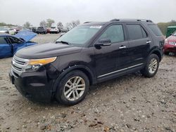 Salvage cars for sale at West Warren, MA auction: 2013 Ford Explorer XLT