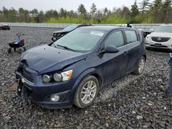 Salvage cars for sale from Copart Windham, ME: 2015 Chevrolet Sonic LT