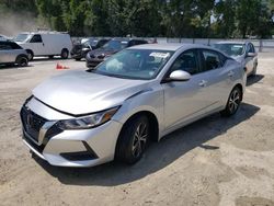 Salvage cars for sale at Ocala, FL auction: 2022 Nissan Sentra SV