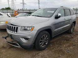 Salvage cars for sale at Elgin, IL auction: 2015 Jeep Grand Cherokee Limited