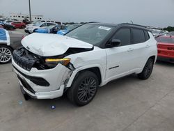 Salvage cars for sale from Copart Grand Prairie, TX: 2023 Jeep Compass Limited