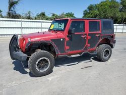 Salvage cars for sale from Copart Corpus Christi, TX: 2010 Jeep Wrangler Unlimited Sport