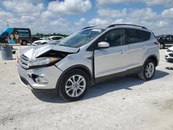 Salvage cars for sale at Arcadia, FL auction: 2018 Ford Escape SE