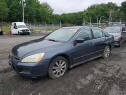 Salvage cars for sale from Copart Finksburg, MD: 2007 Honda Accord LX