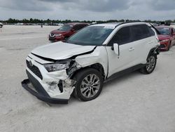 Toyota salvage cars for sale: 2021 Toyota Rav4 XLE Premium