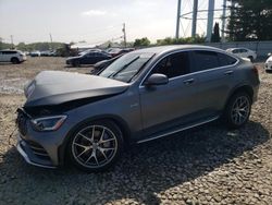 Mercedes-Benz salvage cars for sale: 2022 Mercedes-Benz GLC Coupe 43 4matic AMG