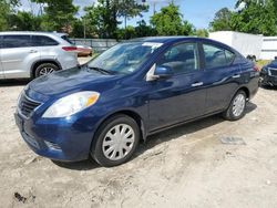 Salvage cars for sale from Copart Hampton, VA: 2012 Nissan Versa S