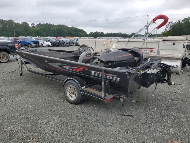 2017 Triton Boat With Trailer