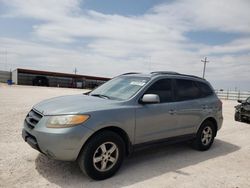 Vehiculos salvage en venta de Copart Andrews, TX: 2007 Hyundai Santa FE GLS