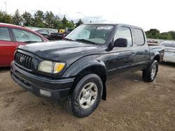 Salvage cars for sale at Elgin, IL auction: 2002 Toyota Tacoma Double Cab Prerunner