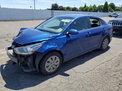 Salvage cars for sale at Portland, OR auction: 2019 KIA Rio S