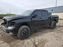 Salvage cars for sale from Copart Woodhaven, MI: 2012 Dodge RAM 1500 Sport