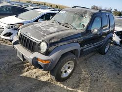 Salvage cars for sale at Martinez, CA auction: 2003 Jeep Liberty Sport