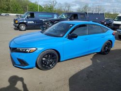 Salvage cars for sale at Marlboro, NY auction: 2022 Honda Civic Sport