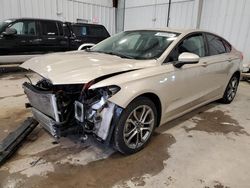 Salvage cars for sale from Copart Franklin, WI: 2017 Ford Fusion SE Hybrid