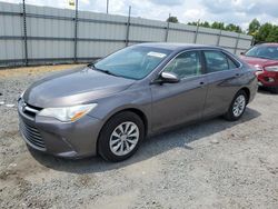 Toyota Camry le salvage cars for sale: 2015 Toyota Camry LE