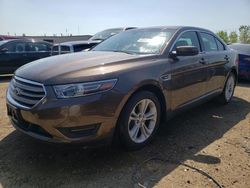 Salvage cars for sale at Elgin, IL auction: 2015 Ford Taurus SEL