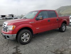 Salvage cars for sale from Copart Colton, CA: 2012 Ford F150 Supercrew