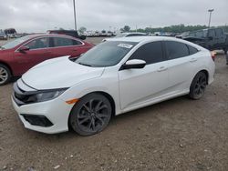 Salvage cars for sale at Indianapolis, IN auction: 2021 Honda Civic Sport