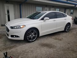 Salvage cars for sale at Earlington, KY auction: 2013 Ford Fusion Titanium
