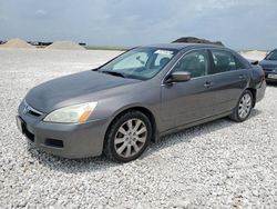 Honda Accord ex salvage cars for sale: 2007 Honda Accord EX