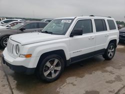 Salvage cars for sale at Grand Prairie, TX auction: 2016 Jeep Patriot Latitude