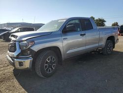 Salvage cars for sale at San Diego, CA auction: 2019 Toyota Tundra Double Cab SR/SR5