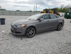 Salvage cars for sale at Barberton, OH auction: 2014 Ford Fusion Titanium