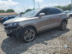 Vehiculos salvage en venta de Copart Columbus, OH: 2018 Lincoln MKC Reserve