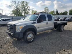 Salvage trucks for sale at Lansing, MI auction: 2016 Ford F450 Super Duty