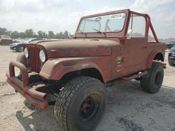 Vehiculos salvage en venta de Copart Houston, TX: 1977 Jeep CJ-7