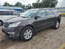 Salvage cars for sale at Wichita, KS auction: 2014 Chevrolet Traverse LT