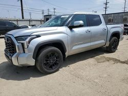 Salvage cars for sale at Los Angeles, CA auction: 2023 Toyota Tundra Crewmax Limited