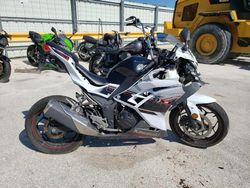 Salvage motorcycles for sale at Fort Pierce, FL auction: 2014 Kawasaki EX300 B