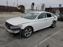 Salvage cars for sale from Copart Wilmington, CA: 2019 Honda Accord EXL