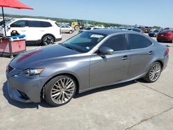 Salvage cars for sale at Grand Prairie, TX auction: 2014 Lexus IS 250