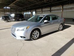 Salvage cars for sale at Phoenix, AZ auction: 2017 Subaru Legacy 2.5I Premium