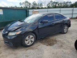 Salvage cars for sale at Harleyville, SC auction: 2014 Honda Civic LX
