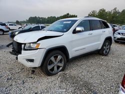 SUV salvage a la venta en subasta: 2015 Jeep Grand Cherokee Limited