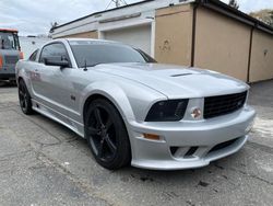 Salvage cars for sale at North Billerica, MA auction: 2007 Ford Mustang GT